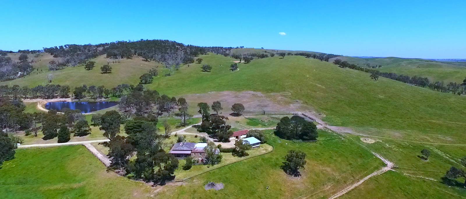 drone video for rural real estate